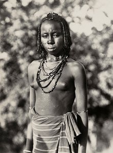 Building an Empire in the Fascist age: a Baria girl, 1936 by Modestino Baldinetti